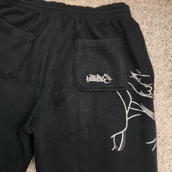South Pole Vintage Fat Albert Black Jogger Sweatpants